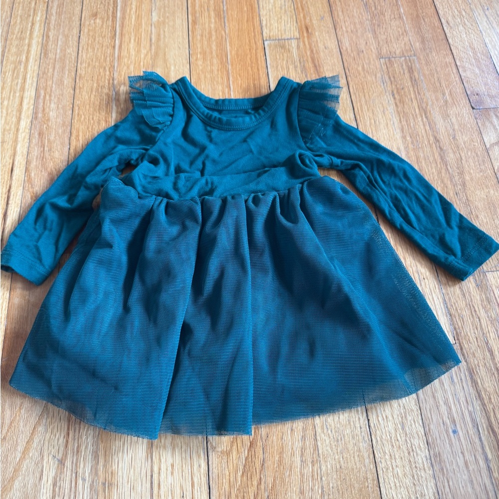 Little Sleepies Emerald Play Dress